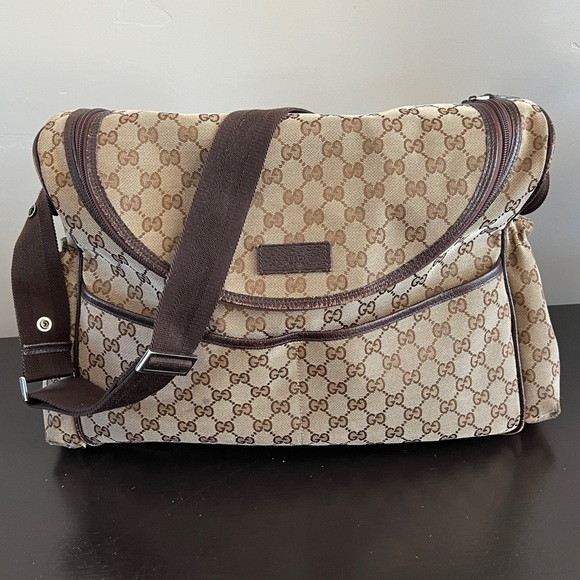 Gucci Handbags - Authentic Gucci GG Diaper Crossbody Messenger Bag